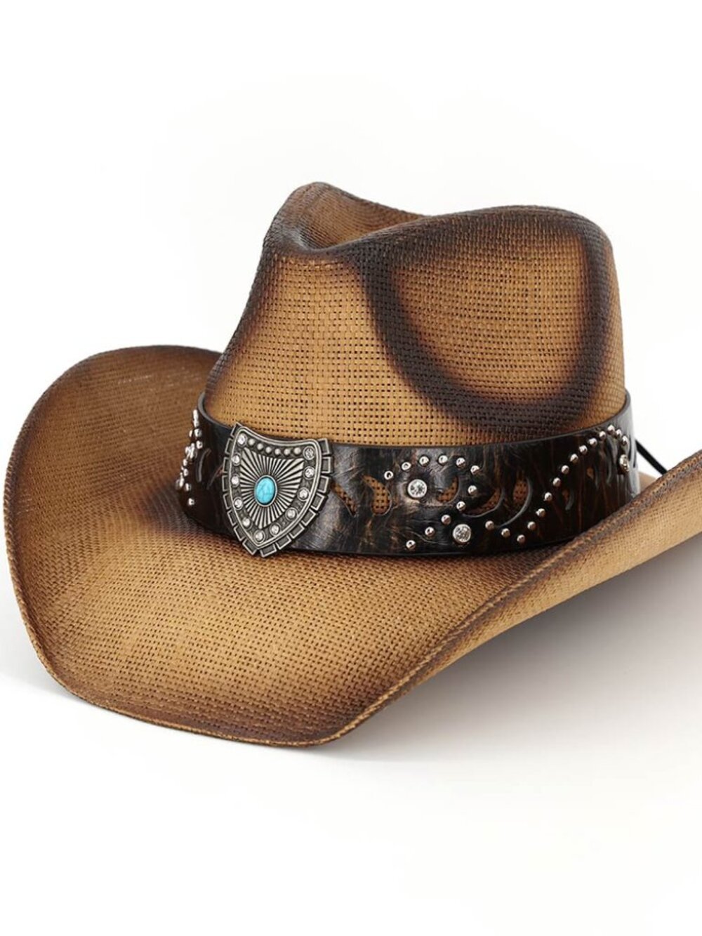 Western Cowboy / Cowgirl Straw Hat Country Rodeo, Fair, Party Hats Women's New